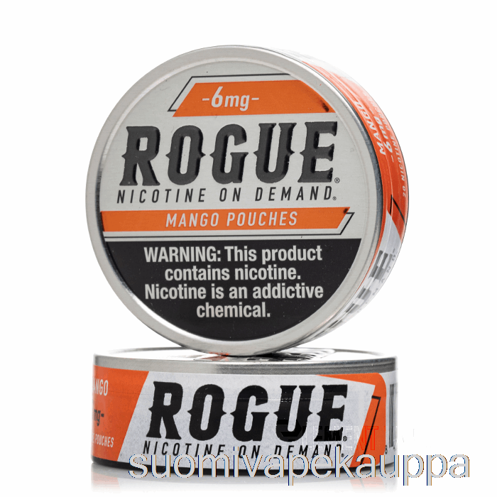 Vape Netistä Rogue Nikotiinipussit - Mango 3mg (5 Kpl)